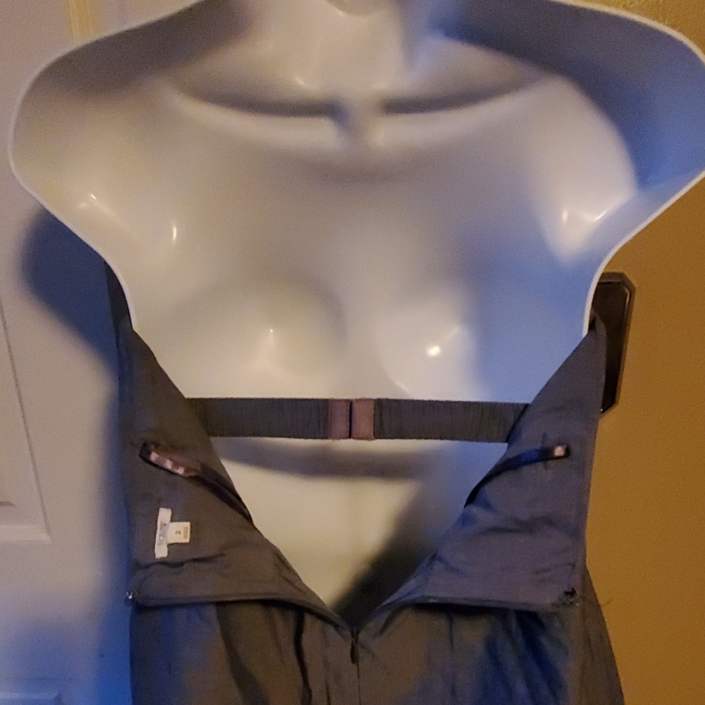 J. Crew strapless ruffled dress, size 2 - Picture 3 of 8